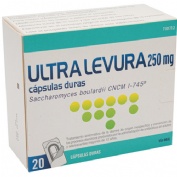 ULTRA-LEVURA 250 MG CAPSULAS DURAS , 10 cápsulas