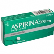 ASPIRINA 500 mg COMPRIMIDOS , 20 comprimidos