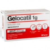 GELOCATIL 1 g SOLUCION ORAL,10 sobres