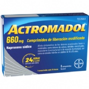 ACTROMADOL 660 MG COMPRIMIDOS DE LIBERACIÓN MODIFICADA 8 comprimidos