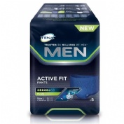 Absorbente incontinencia orina dia anatomico - tena men pants active fit (8 unidades talla grande)
