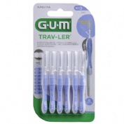 Cepillo interdental - gum 1312 trav-ler (0.6 mm 6 unidades)