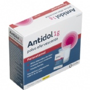 ANTIDOL 1 G POLVO EFERVESCENTE, 10 sobres