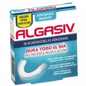 Algasiv - almohadillas adhesivas protesis (18 u inferior)