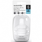 Tetina silicona fisiologica - suavinex (flujo l 2 unidades)