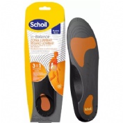 Plantillas zona lumbar - scholl in-balance (talla l 1 par)