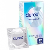 Durex invisible extra fino extra sensitivo - preservativos (12 u)