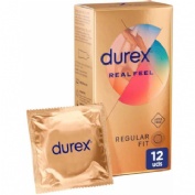 Durex real feel - preservativo sin latex (12 unidades)