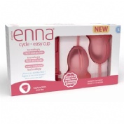 Copa menstrual - enna cycle easy cup (1 unidad talla s (con aplicador))