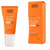 Acofarderm spf 50+ gel crema facial tacto ligero (50 ml)