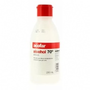 Alcohol 70º - acofar (1 frasco 250 ml)