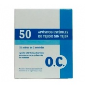Oc compresa esteril tejido sin tejer (20 cm x 20 cm 50 u)