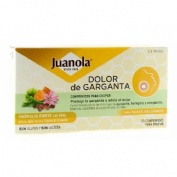 Juanola dolor de garganta propolis forte (sabor suave balsamico 20 comprimidos)