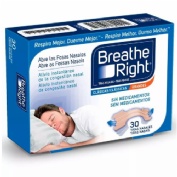 Rhinomer by breathe right - tira adh nasal (clasicas 30 u)