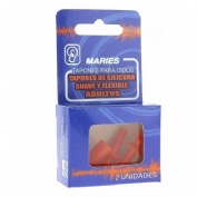 Tapones oidos silicona - maries smooth (adulto 2 u)