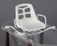 ASIENTO GIRATORIO, ACERO INOXIDABLE