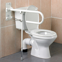 BARRA ABATIBLE 76 CM CON PATA
