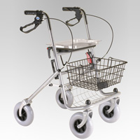 CAMINADOR POLIVALENTE PLEGABLE ROLATOR