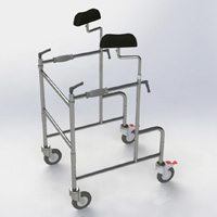 MAXI-CAMINADOR AXILAR PLEGABLE
