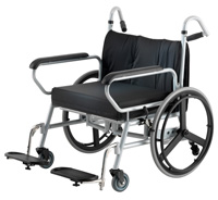 SILLA DE RUEDAS PLEGABLE MINIMAX (ASIENTO 56 cm.)