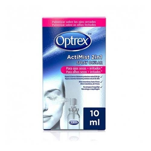 Optrex actimist 2 en 1 spray ocular - ojos secos e irritados (10 ml)