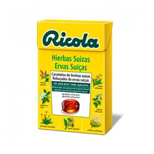 Ricola caramelos sin azucar (hierbas con stevia 50 g)