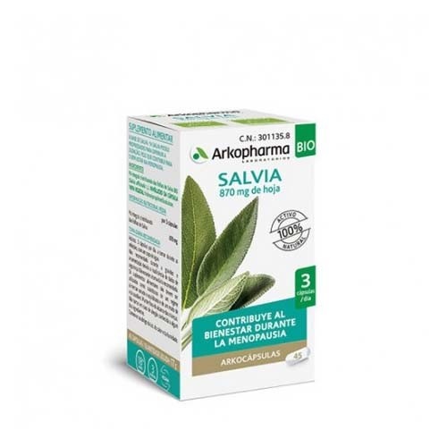 Salvia arkopharma (48 capsulas)