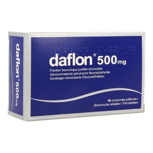 DAFLON 500mg comprimidos recubiertos. 60 comprimidos recubiertos