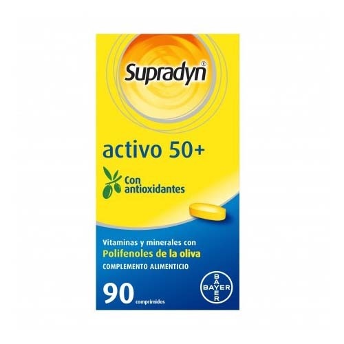 Supradyn activo 50+ antioxidantes (90 comprimidos)