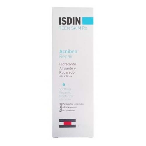Acniben repair hidratante reparador y aliviador - isdin teen skin rx (gel crema 1 envase 40 ml)