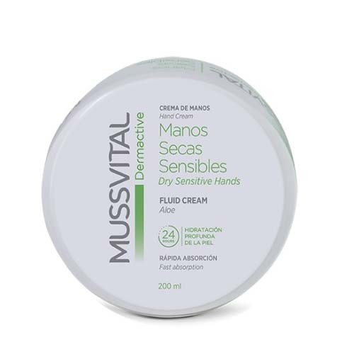 Mussvital dermactive crema de manos secas sensib  200 ml