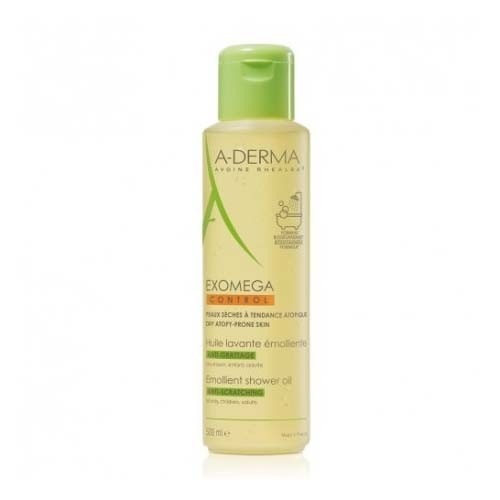 A-derma exomega control aceite limpiador emoliente 1 envase 500 ml - emoliente