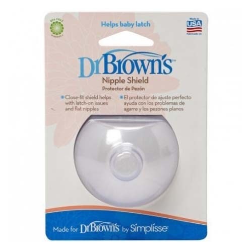 Pezoneras silicona dr brown´s 2 unidades talla 1 pack - dr brown´s