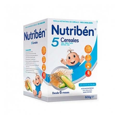Nutriben 5 cereales (600 g)