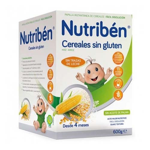 Nutriben cereales sin gluten papilla (600 g)