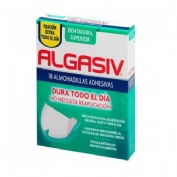 Algasiv - almohadillas adhesivas protesis (18 u superior)