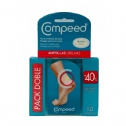 Compeed ampollas hidrocoloide talla mediana 10 unidades - hidrocoloide